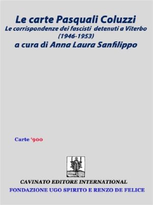 cover image of Le carte Pasquali Coluzzi